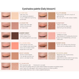 2aN Eyeshadow Palette Daisy Blossom 11-Shade Palette 9.5g