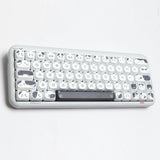 Black And White Kitten Full Set Sublimation Key Cap