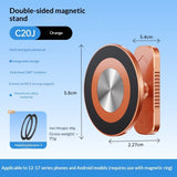Aluminum Alloy Double-sided Suction Cup Phone Holder