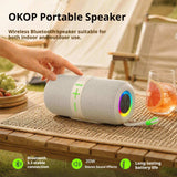 KP-873 Best-selling Wireless Bluetooth Speaker Featuring RGB Lighting A Portable Handle Long Battery Life And High Power Output Factory Stock Available