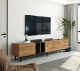 Modern Natural Wood color TV Stand