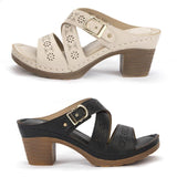 Women's Chunky Heel Sandals - Casual PU Summer 2024