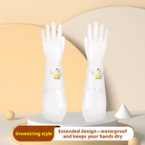 Cartoon Household Gloves-Dumbo Series-Shut-Mouth Models-PVC-L Size-1 Pair