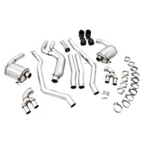 AWE Tuning 2019+ BMW M340i (G20) Non-Resonated Touring Edition Exhaust - Quad Diamond Black Tips