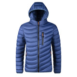 Plus-size Cotton-padded Coat With A Detachable Hood
