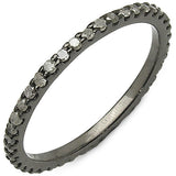 0.60 Carat Genuine TLB Diamond .925 Sterling Silver Ring