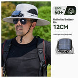 Spray Fan Hat Cooling Sunshade Fisherman Hat
