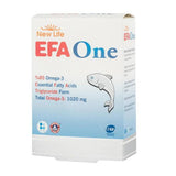 New Life Omega-3 Dietary Supplement - High Concentration EPA & DHA Fish Oil Capsules for Heart & Brain Health