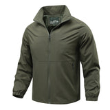 Outdoor Breathable Casual Jacket Mid- To Young-Adult Stand-Collar Jacket