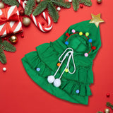 Cat Christmas Outfit Cat Kitten Christmas Clothes Cat Christmas Tree Costume With Star Ornament For Cats Kittens Pets