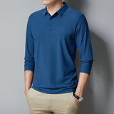 Plus-size Business-casual Stretch Slim-fit Shirt