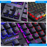 Household Portable 104 Key Back Light Keyboard For Gamers Mouse