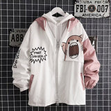 Korean-style Loose Youth Hooded Jacket For Spring And Autumn