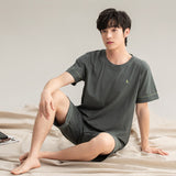 Cotton Pajamas New Boys Casual Homewear Two-piece Suit