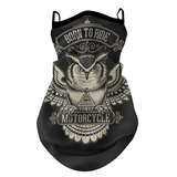 Motorcycle Riding Sun-protection Face Mask Ear-loop Headscarf