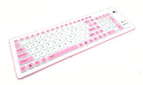 Folding Waterproof And Dustproof Silicone Keyboard