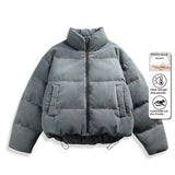Mens Loose-Fit Padded Down Jacket Outerwear