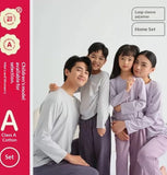 Pure Cotton Autumn Tops And Pants For Parents And Kidswarm And Great As Base Layers