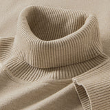 Mens Thermal Turtleneck Sweater For Layering Under Knitwear