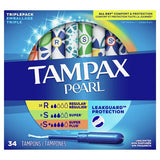 TAMPAX PEARL 34 CT