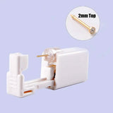 2mm Gold White Diamond Disposable Safe Nose Ear Nail Punch