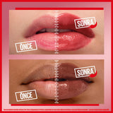 Maybelline Lifter Plump Lip Gloss - Coca Zing, Instantly 30% Fuller Lips, Long-Lasting Plumping Effect