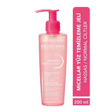Bioderma Sensibio: Gentle Facial Cleansing Gel for Sensitive Skin - Hypoallergenic, Makeup Remover, D.A.F Complex - Soothing & Protective, 6.76 fl oz