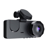 3 Channel Dash Cam Front Inside Rear Vehicle Driving Recorder Car DVR