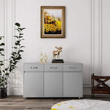 3 Drawer Sideboard Buffet Storage Cabinet