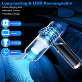 3-in-1 120W Portable Reachable Vacuum with Brush Nozzle