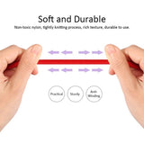 3-In-1 Charging Cable USB to Micro USB + Type C + Lightning Charging Cable Fast Charging