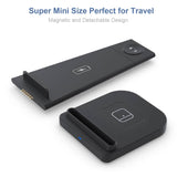 3-in-1 Foldable Fast Wireless Charging Stand