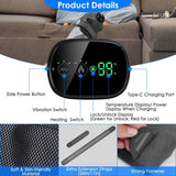 3-in-1 Heated Pads Massager with 3 Level Vibration