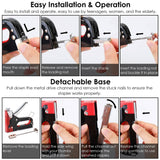 3-in-1 Heavy Duty Manual Nail Stapler Kit