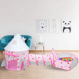3-in-1 Kids Play Tent Ball Pit Set