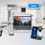 3-in-1 Qi-Certified 15W Fast Charging Station