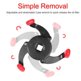 3 Jaw Oil Filter Adjustable Removal Tool