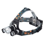 3 LED XM-L T6 Waterproof Headlamp LED Torch Flashlight