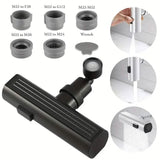 3-Mode Leakproof Sink Faucet Adapter - Durable Copper Construction for Kitchen and Bathroom