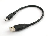 3-Pack: 5" USB Cable 2.0 - Assorted Sizes