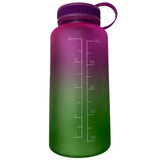 3-Pack Assorted Motivational Water Bottles With Twist Cap