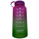 3-Pack Assorted Motivational Water Bottles With Twist Cap