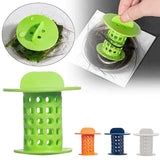 3-Pack: Bathroom Drain Hair Catcher Bath Stopper Plug Sink