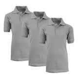 3-Pack: Boys School Uniform Polo
