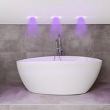 3-Pack: Bright Basics Color Changing Wireless LED Puck Lights w/ Remote Control