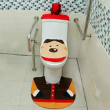 3-Pack: Christmas Fancy Christmas Home Bathroom Decor Set
