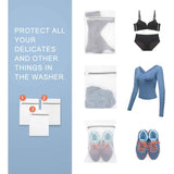 3-Pack: Durable Honeycomb Mesh Laundry Bags