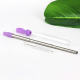 3-Pack: Expandable Steel Straw