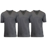 3-Pack: Galaxy By Harvic Men's Egyptian Cotton V-Neck Undershirt
