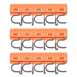 Garden Tool Organizer Wall Mounted Hanger Hooks Home Garage Set